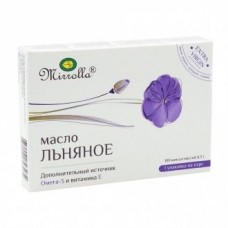 БАД "Масло Льняное", Mirrolla, 100 капсул по 300 мг