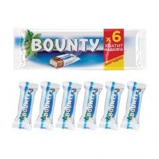 Батончик шоколадный, Bounty, 165 г