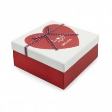 Коробка подарочная, With Love, 15х15х7 см, в ассортименте
