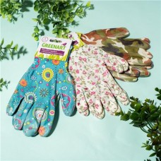 Перчатки садовые с нитриловым покрытием, Greenart, в ассортименте